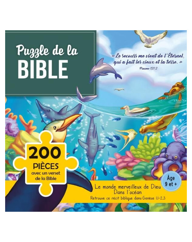 Puzzle Le secours me vient de l'Éternel