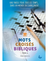 Mots croisés bibliques pour adultes Force 3-4 tome 5