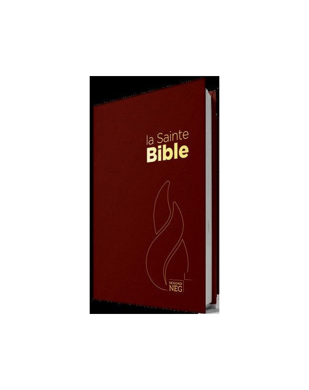 Bible NEG reliée rigide grenat