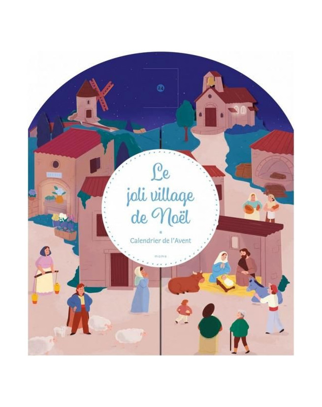 Calendrier de l'Avent Le joli village de Noël