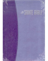 Bible Louis Segond 1910 grand format duo violet ESA629 - Librairie chrétienne en ligne 7ici