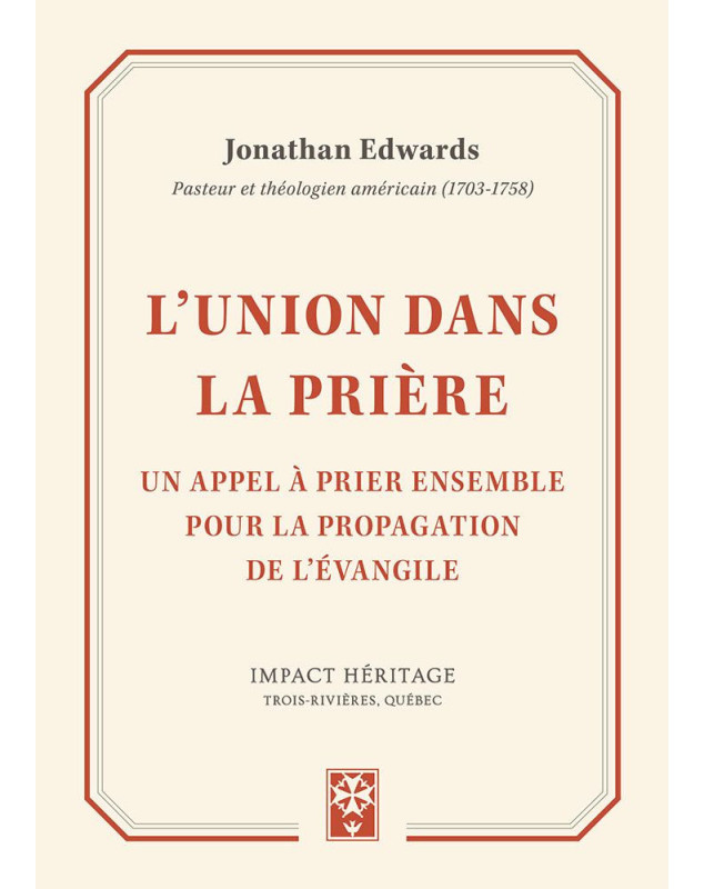 L'union dans la prière