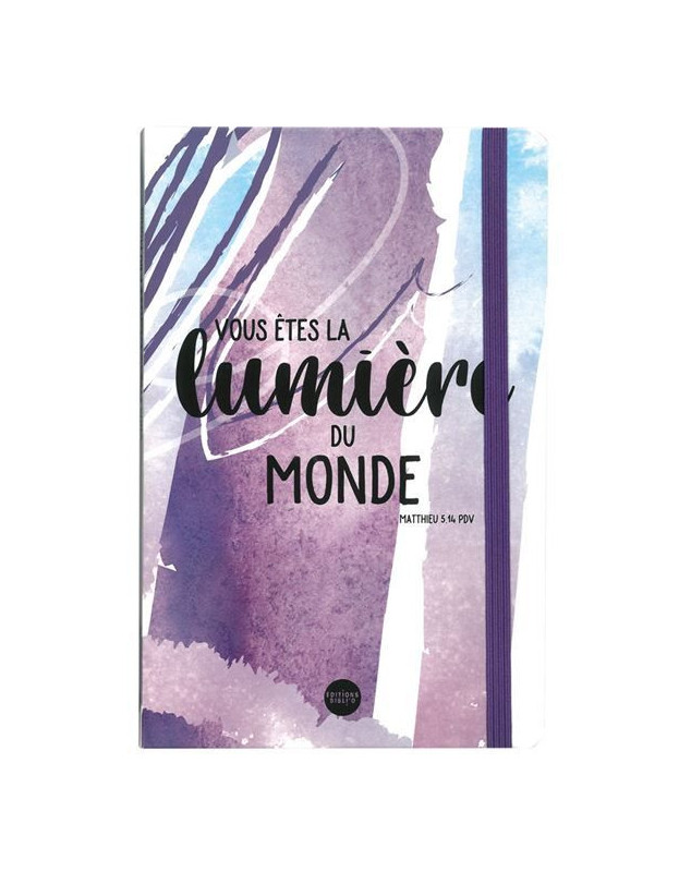 Carnet de notes "Vous êtes la lumière du monde"