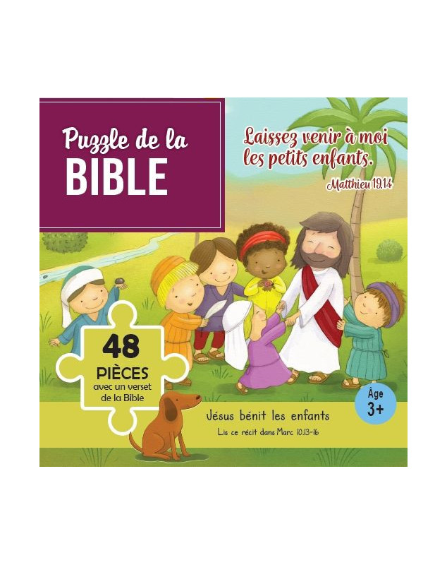 Puzzle Jésus bénit les enfants