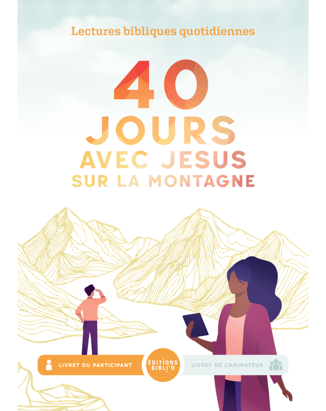 40 jours avec Jésus - Livret participants