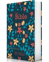 Bible Segond 21 compacte Couverture souple toilée motif jeans avec fermeture éclair ref 12218