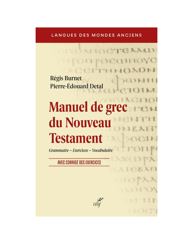 Manuel de grec du Nouveau Testament