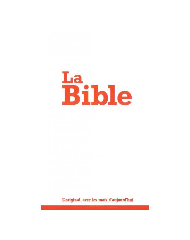 Bible Segond 21 souple 2 euros 50