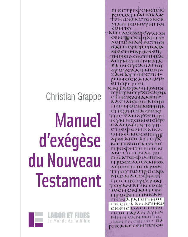 Manuel d'exégèse du Nouveau Testament