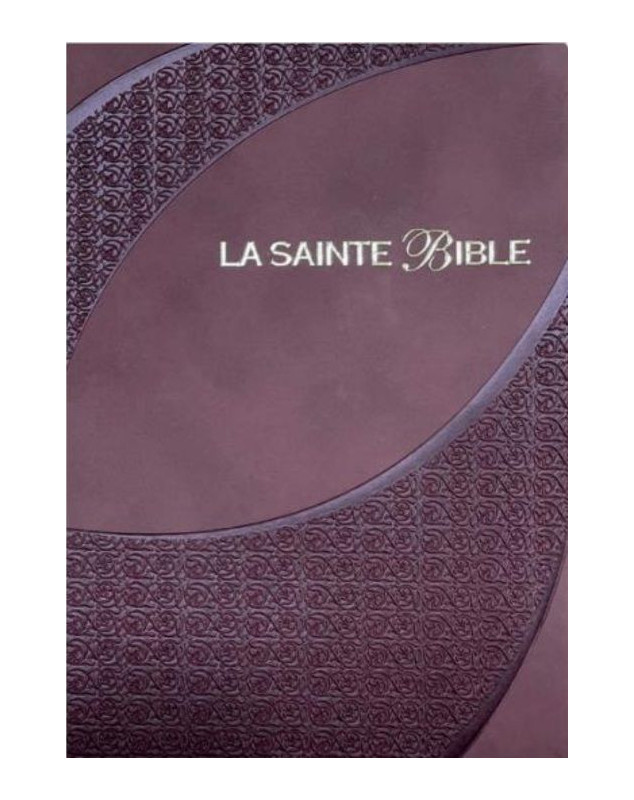 La Sainte Bible Avec les paroles de Jésus en rouge , gros caractères