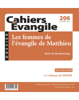 Cahier Evangile -206 Les femmes de l’évangile de Matthieu