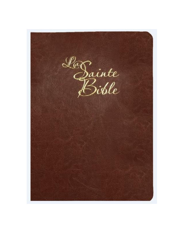 Bibles Segond 1910 gros caractères, onglets, tranche dorée - 7ici