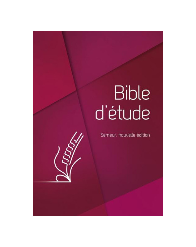 Bible d'étude Semeur 2018 souple bleue  - Librairie chrétienne 7ici