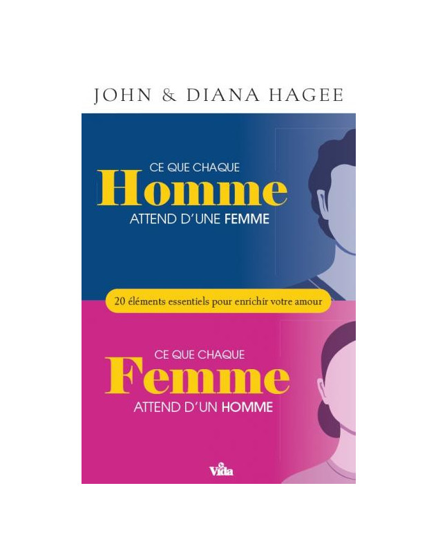 Ce que chaque homme attend d'une femme - Ce que chaque femme attend d'un homme - Librairie chrétienne en ligne 7ici