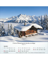 Calendrier Montagnes 2025