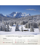 Calendrier Montagnes 2025