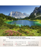 Calendrier Montagnes 2025