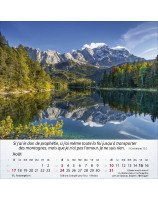 Calendrier Montagnes 2025