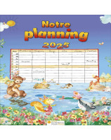 Calendrier Notre planning 2025