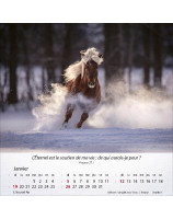 Calendrier Chevaux 2025