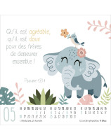 Calendrier Petits amis 2025