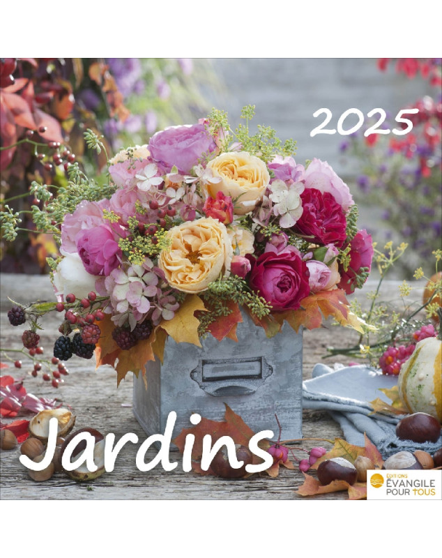 Calendrier Jardins 2025