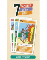 Jeu des 7 familles de la Bible (cartes)