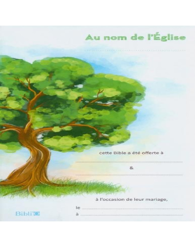 Livret de mariage moyen format