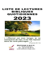 Liste de lectures bibliques quotidiennes 2025