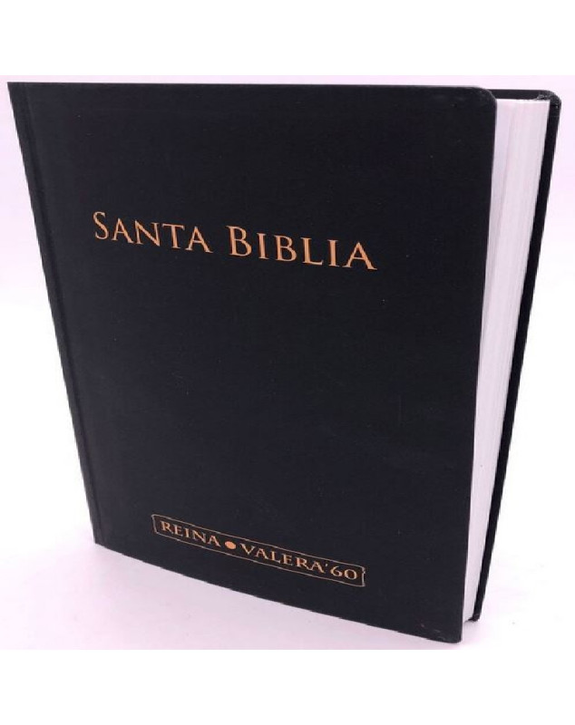 Bible en espagnol Reina valera rvr60 noire ultrafine