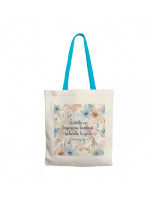 Tote-bag  "Aime la vie, aspire au bonheur, recherche la paix" Ps 34.12-15