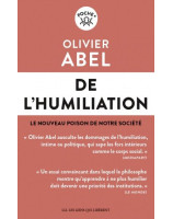 De l'humiliation Format poche - Librairie 7 ici