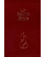 Bible NEG miniature fibro cuir tranche or grenat - Librairie chrétienne 7ici