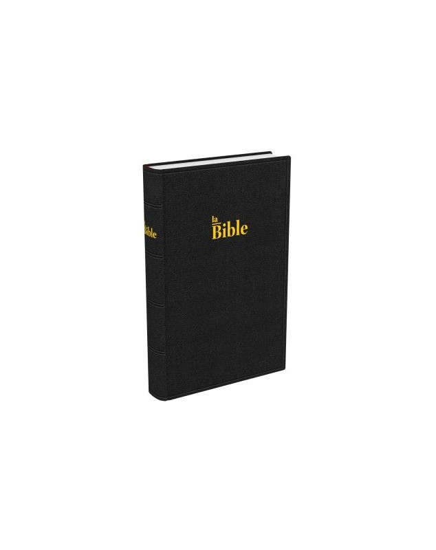 Bible Darby format standard, rigide noir - Librairie 7 ici