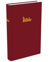 Bible Darby format standard, rigide grenat