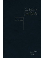 Bible NEG SEGOND 1979 Gros caractères, noire tranche or avec onglets - Librairie 7ici