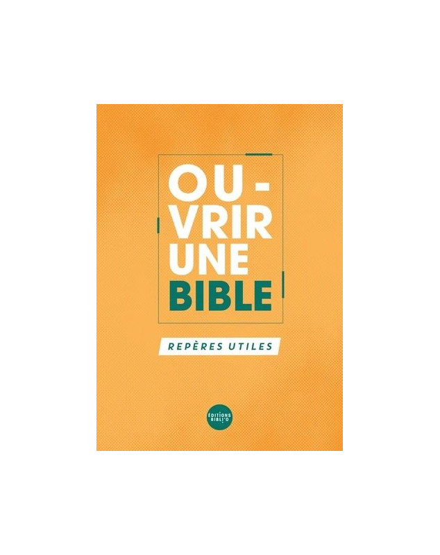 Ouvrir une Bible