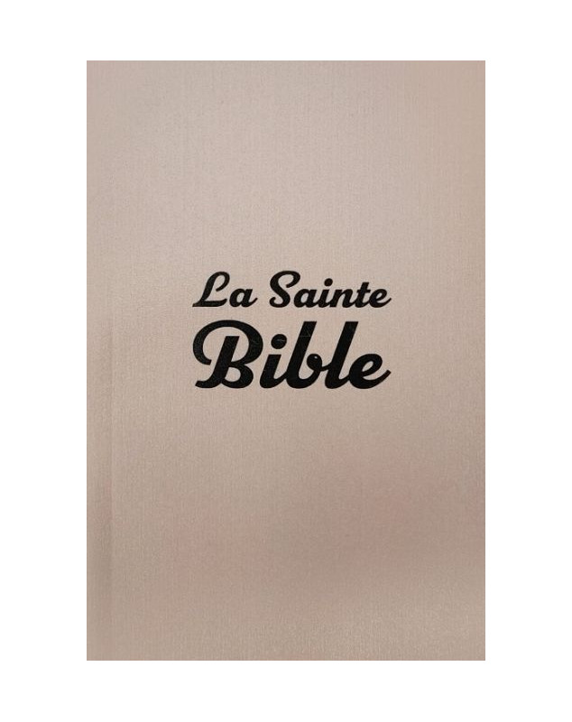 Bible Compacte souple éco couleur crème