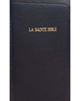 Bible Segond 1910   compacte,  bleue marine, zip - Librairie 7 ici 