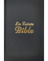 Bible Compacte rigide gris anthracite