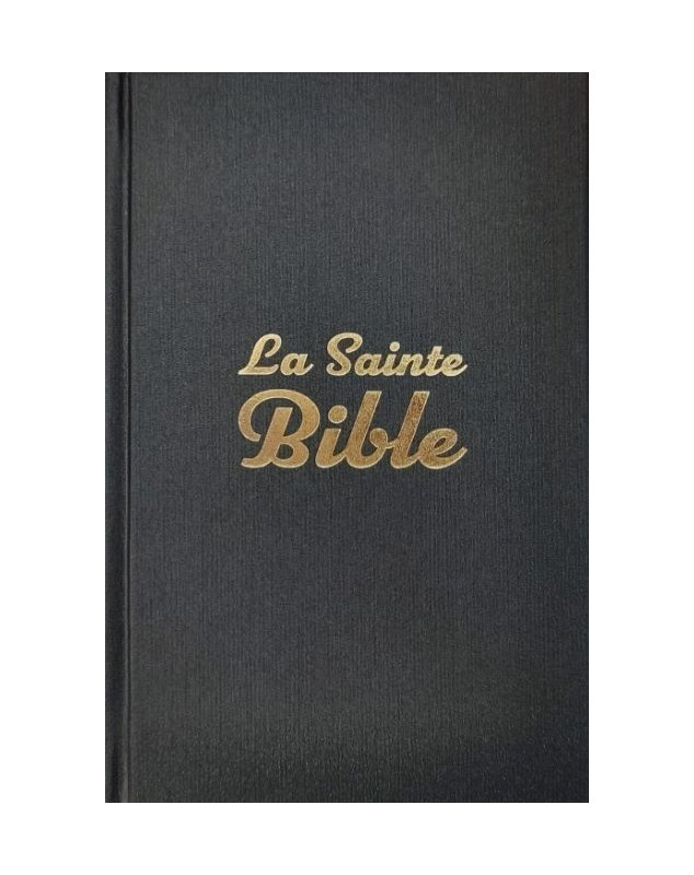 Bible Compacte rigide gris anthracite