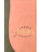 Bible femmes à son écoute couverture souple sable et pamplemousse - Librairie chrétienne en ligne 7ici