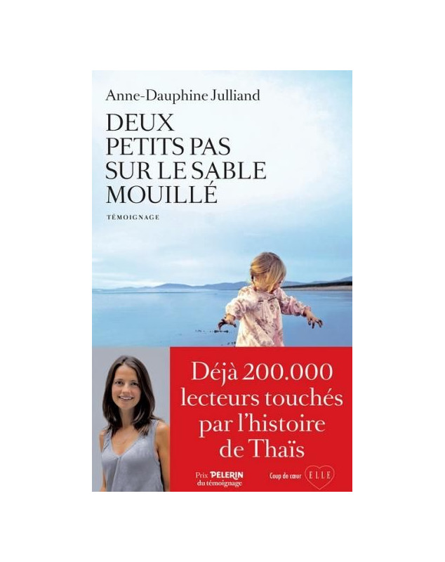 Deux petits pas sur le sable mouillé - Librairie chrétienne 7ici