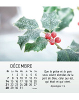 Nature en paix calendrier 2025