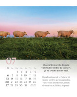 Psaume 23 calendrier petit format 2025