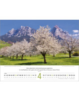 Calendrier Paysages Suisse en français 2025