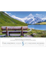 Calendrier Paysages Suisse en français 2025