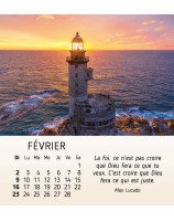 Au coeur du jour calendrier 2025