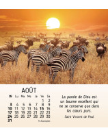 Au coeur du jour calendrier 2025