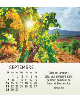 Au coeur du jour calendrier 2025